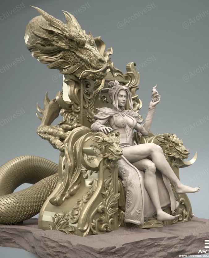 火龙(Fire Dragon) 3D打印图纸